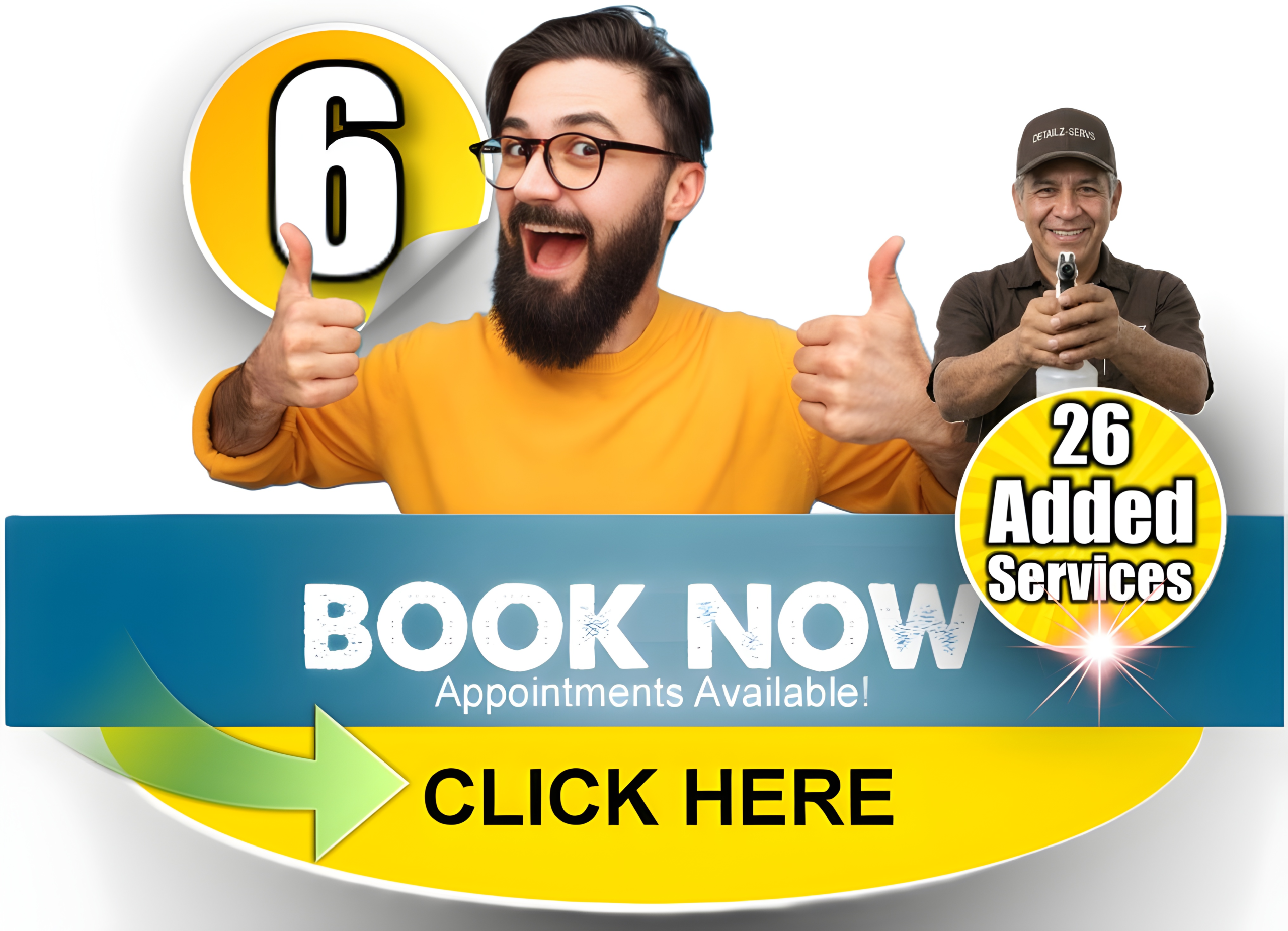 Book Now Package 6. Upgrade Services by adding 26 additional services.